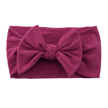 Load image into Gallery viewer, 2020 New Newborn Toddler Baby Girls Head Wrap Rabbit Big Bow Knot Turban Headband Hair Accessories Babies Kids Gifts For 0-2Y