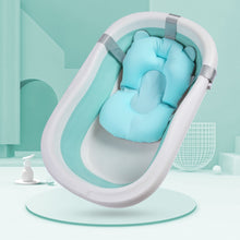 Load image into Gallery viewer, Large Folding Baby Bath Tub Portable Bath Bucket Anti-Slip Bottom Newborn Baby Swim Tubs Portable Children Non-Slip Kids Bathtub