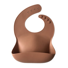 Load image into Gallery viewer, 1pcs Silicone Bibs Feeding Saliva Towel Waterproof Soft Cloths Bandana Lightweight Infant Bibs Aprons Adjustable