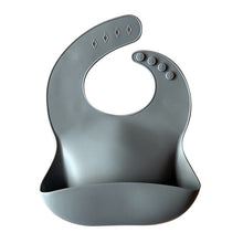 Load image into Gallery viewer, 1pcs Silicone Bibs Feeding Saliva Towel Waterproof Soft Cloths Bandana Lightweight Infant Bibs Aprons Adjustable