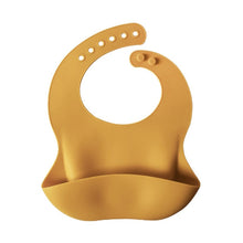 Load image into Gallery viewer, Silicone Baby Bibs Food Grade Waterproof Baby Feedings Table Ware Set Bib For New Silicone Bibs For Girls And Boys