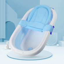 Load image into Gallery viewer, Large Folding Baby Bath Tub Portable Bath Bucket Anti-Slip Bottom Newborn Baby Swim Tubs Portable Children Non-Slip Kids Bathtub
