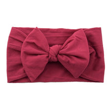 Load image into Gallery viewer, 2020 New Newborn Toddler Baby Girls Head Wrap Rabbit Big Bow Knot Turban Headband Hair Accessories Babies Kids Gifts For 0-2Y
