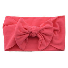 Load image into Gallery viewer, 2020 New Newborn Toddler Baby Girls Head Wrap Rabbit Big Bow Knot Turban Headband Hair Accessories Babies Kids Gifts For 0-2Y
