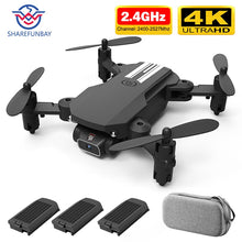 Load image into Gallery viewer, SHAREFUNBAY drone 4k HD wide angle camera wifi fpv drone height keeping drone with camera mini drone video live rc quadcopter

