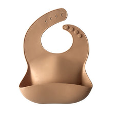 Load image into Gallery viewer, 1pcs Silicone Bibs  Feeding Saliva Towel Waterproof Soft Cloths Bandana Lightweight Infant Bibs Aprons Adjustable
