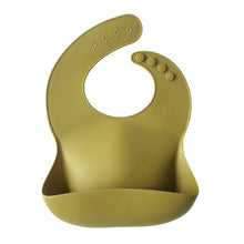 Load image into Gallery viewer, 1pcs Silicone Bibs  Feeding Saliva Towel Waterproof Soft Cloths Bandana Lightweight Infant Bibs Aprons Adjustable
