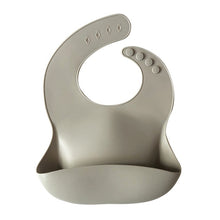 Load image into Gallery viewer, 1pcs Silicone Bibs  Feeding Saliva Towel Waterproof Soft Cloths Bandana Lightweight Infant Bibs Aprons Adjustable
