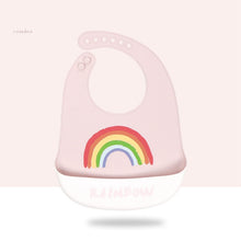 Load image into Gallery viewer, Silicone Baby Bibs Food Grade Waterproof Baby Feedings Table Ware Set Bib For New Silicone Bibs For Girls And Boys
