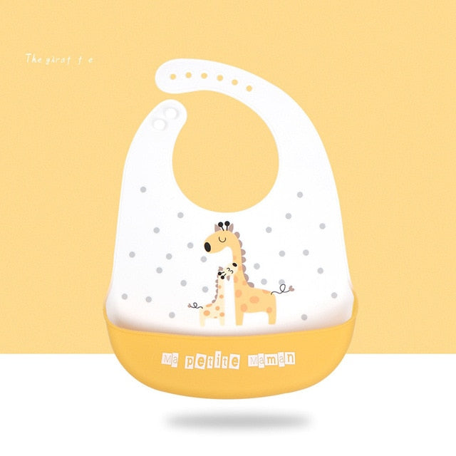 Silicone Baby Bibs Food Grade Waterproof Baby Feedings Table Ware Set Bib For New Silicone Bibs For Girls And Boys