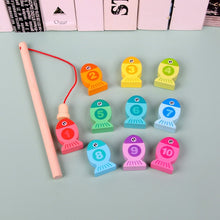 Load image into Gallery viewer, Montessori Educational Wooden Toys for Kids Montessori Toys Board Math Fishing  Montessori Toys Educational for 1 2 3 Years Old
