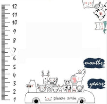 Load image into Gallery viewer, Baby Blanket Newborn Swaddle Stroller Bedding Wrap Photo Background Cloth Monthly Growth Number Photography Props Unisex
